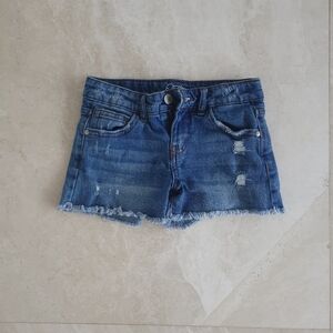 Mini denim shorts